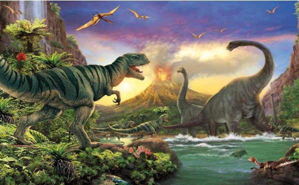 Jurská idylka u jezera